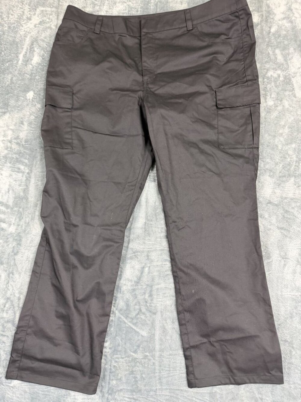 Tesla Mens Black Cargo Pants 46